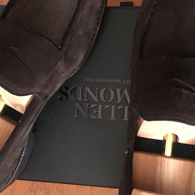 Allen Edmonds Suede Penny Loafer 海淘开箱分享