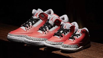 “ Red Cement” Air Jordan 3全家福尺码全明星周发布！