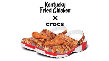饿了就啃炸鸡jiojio：肯德基和crocs推出联名洞洞鞋