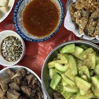 闲瑕假日 篇四：春节里与家人一起做的美食