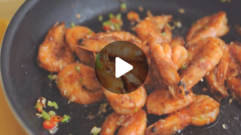 教你做椒盐虾，非常简单且好吃的一道硬菜