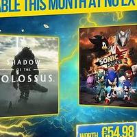PS4港服3月会免游戏公布《旺达与巨像》和《索尼克力量》