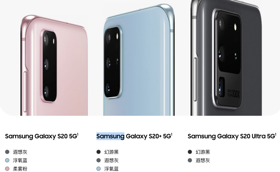 仅售6999元起，三星中国正式发布Galaxy S20系列5G手机，12GB运存起跳 最高100倍变焦