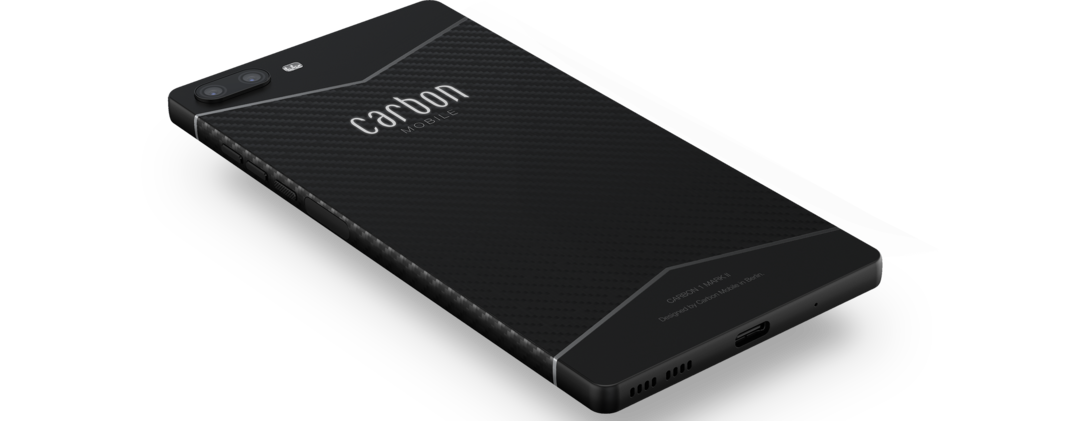 下一代智能手机机身材质？ 德国公司发布 Carbon 1 MK II 智能手机，碳纤维复合机身