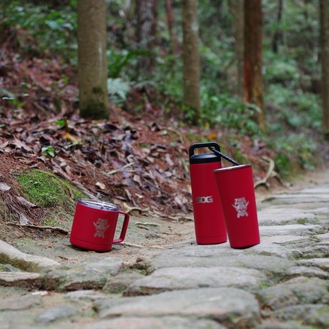 饮杯 饮杯 饮返三杯 ……SOG限量中国红不锈钢杯子套装