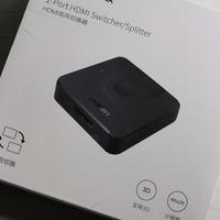 小巧的双路显示切换利器，绿联HDMI2进1出双向切换器体验+拆解