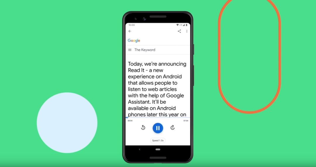 文字转语音功能上线，用 Google Assistant 朗读网页内容是怎样的体验