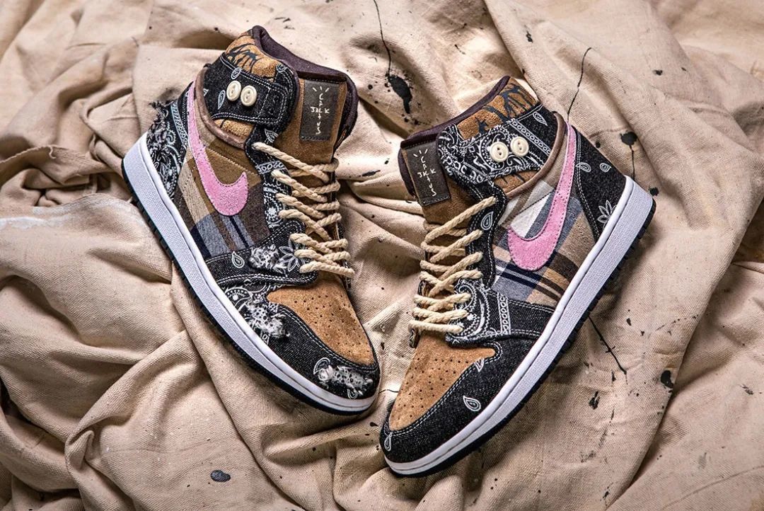 又一双全新 Travis Scott x AJ1曝光？BespokeIND 客制版AJ1赏析