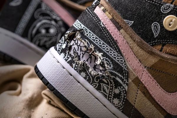 又一双全新 Travis Scott x AJ1曝光?BespokeIND 客制版AJ1赏析