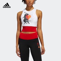 adidas OTR CROP VAL 跑步运动背心