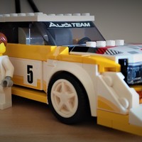 乐高手记 篇四十一：奥迪，好久不见——LEGO 乐高超级赛车系列 76897 奥迪Sport quattro S1
