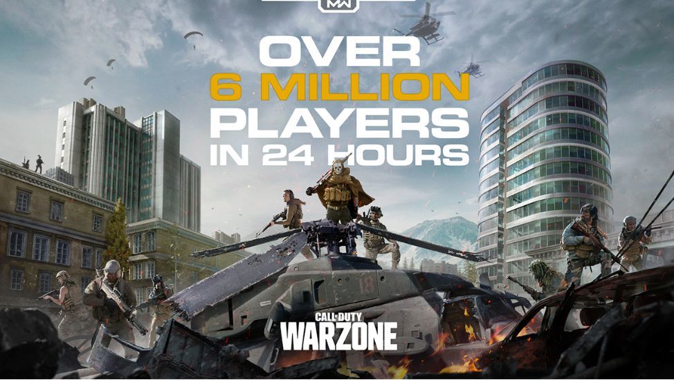 《使命召唤：战争地带》免费大逃杀模式后，已有超过600万玩家加入