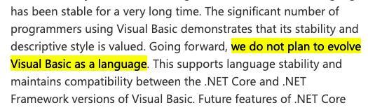 风雨29年：微软正式放弃Visual Basic编程语言