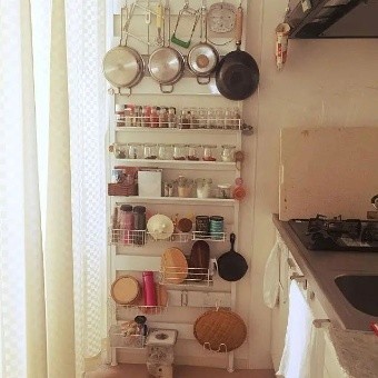 小户型厨房：面积不够，收纳来凑