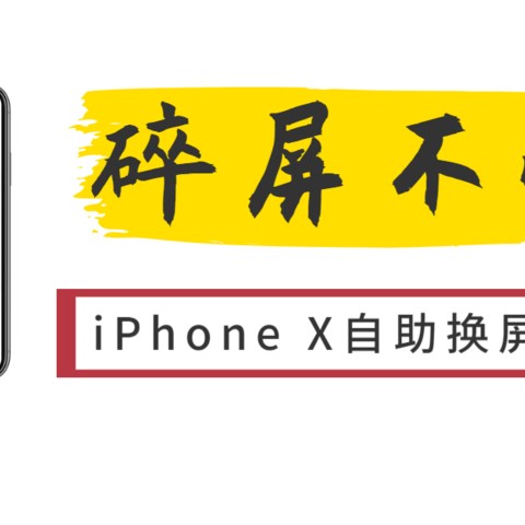 iPhone X粉碎后，小白级自助换屏攻略，省回一顿大餐钱