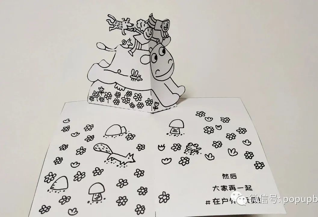 每周制作 | 意大利著名插画师纸艺师合作的抗击病毒立体卡