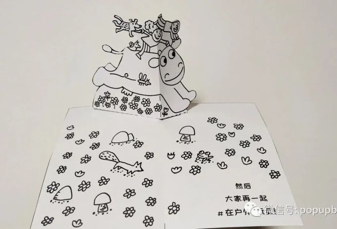 每周制作 | 意大利著名插画师纸艺师合作的抗击病毒立体卡