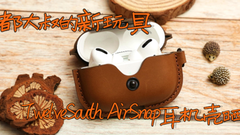 魔都大叔的新玩具，TwelveSouth AirSnap Pro苹果耳机保护套晒单
