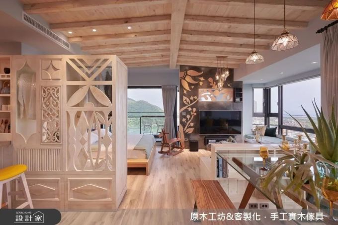 6种隔断设计法,扩容、收纳、好采光教你把30m²小户型住成300m²!
