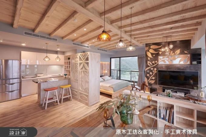 6种隔断设计法,扩容、收纳、好采光教你把30m²小户型住成300m²!