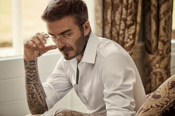 男神大卫‧贝克汉姆(David Beckham)首个眼镜系列发布