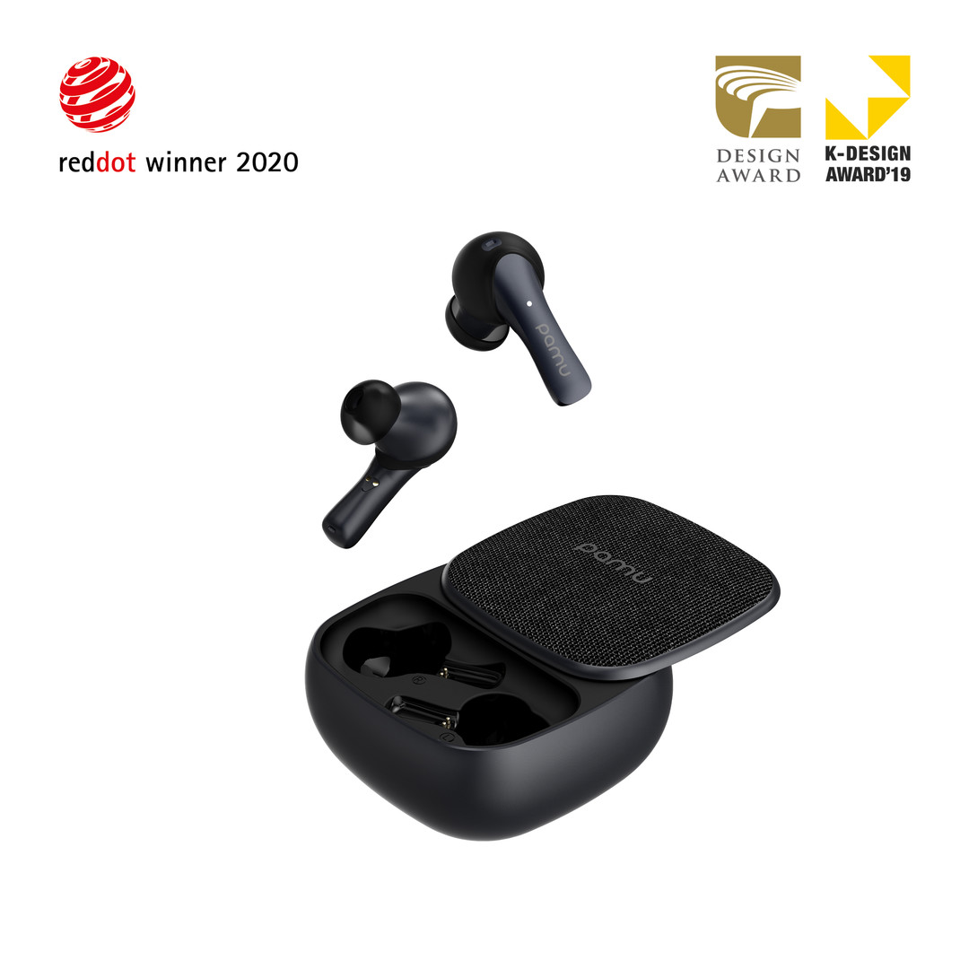 简洁一体、超长续航：派美特 PaMu Slide 真无线耳机荣获 2020 年德国红点设计奖
