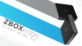 双千兆无风扇的迷你PC：索泰 推出 ZBOX edge CI341 超薄准系统