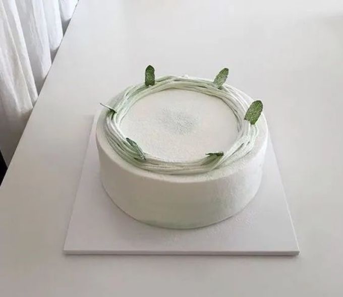 裱花师抹面,加一点牛油果绿成本低利润高,居然卖的这么火爆!