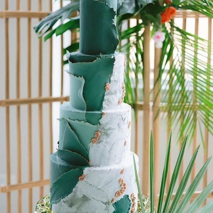 裱花师抹面,加一点牛油果绿成本低利润高,居然卖的这么火爆!