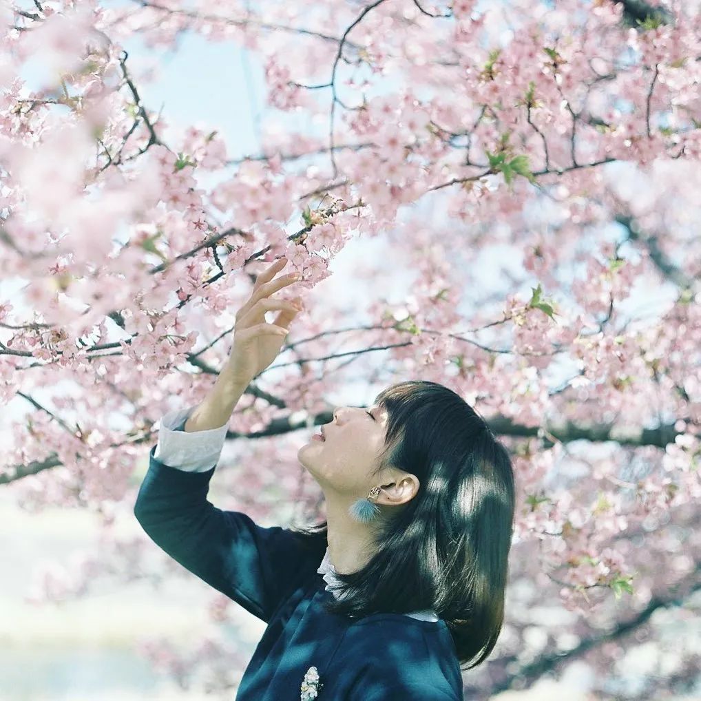 你把花拍再美，花也不会嫁给你！得拍妹子···