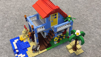 乐高小小追绝日记 篇二十六：LEGO 7346 海滨别墅