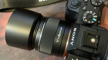 国货当自强 永诺50mm F1.8标准定焦镜头 索尼E口