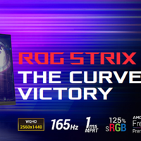 力压“四小金刚”：华硕 发布 ROG Strix XG27WQ 2K曲面电竞显示器