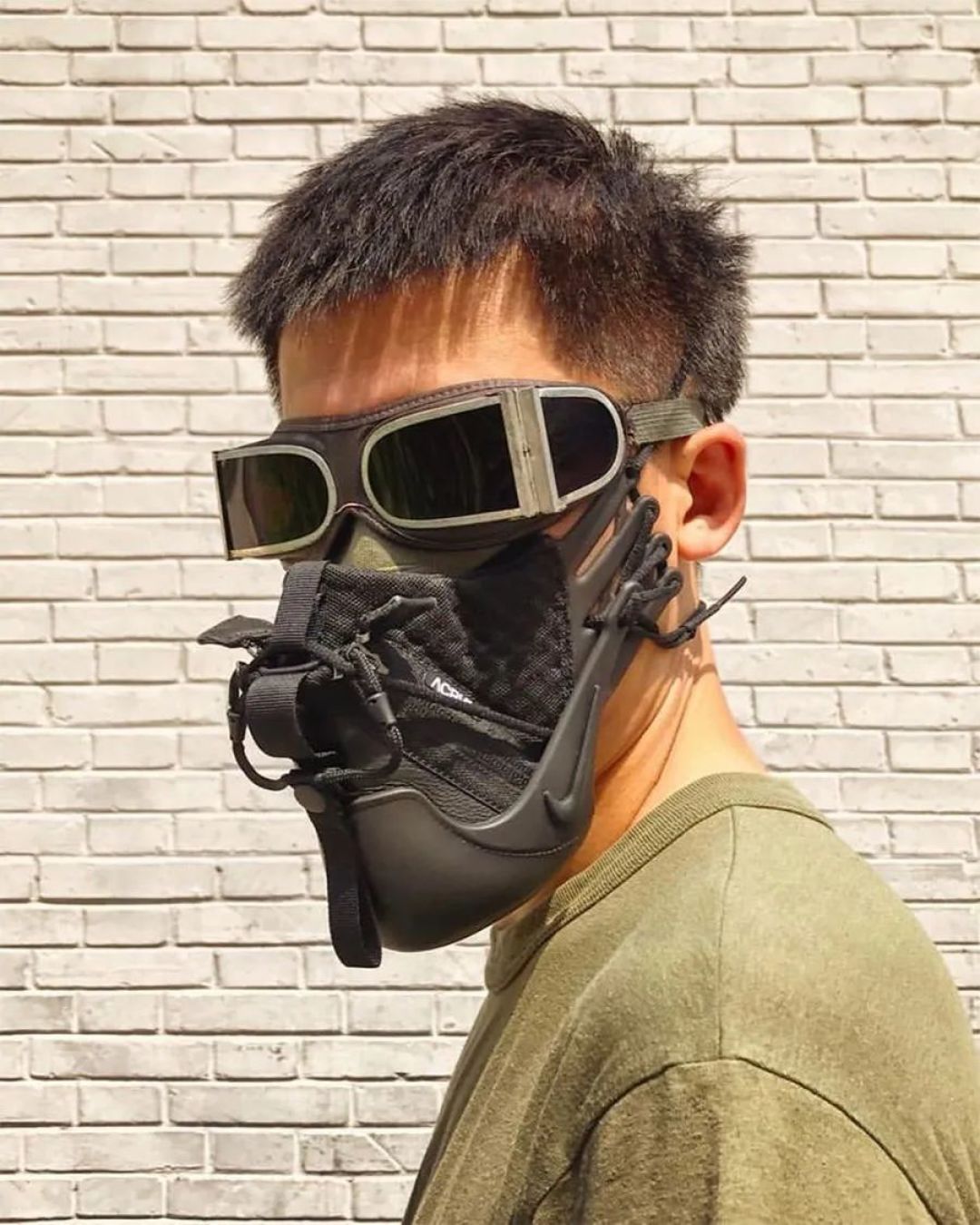 潮流永远都在自己手上诞生一波超强diy球鞋口罩赏析