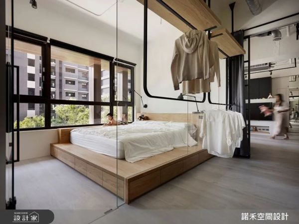 3㎡地台床设计图鉴:80后家居标配,卧室不放床还大两倍,比榻榻米更好用!