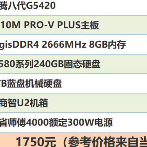 办公电脑主机怎么选？Intel奔腾G5420普通办公电脑推荐