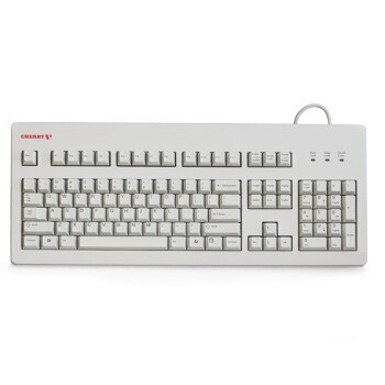 樱桃（Cherry）G80-3494红轴机械键盘简单开箱 