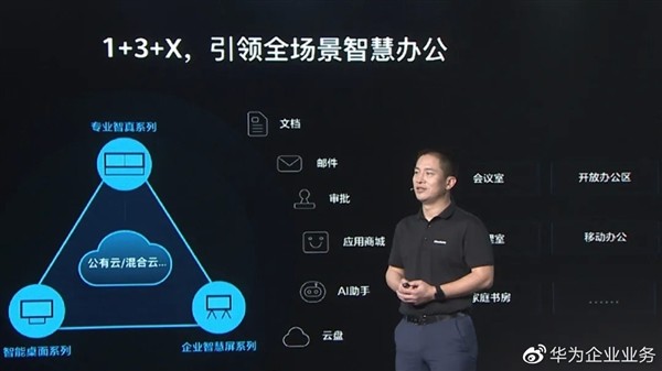 华为企业智慧屏正式发布：86英寸4K巨屏、自研内核