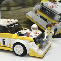 LEGO拼拼乐 篇三百一十：乐高 赛车系列 76897 1985奥迪Sport Quattro S1