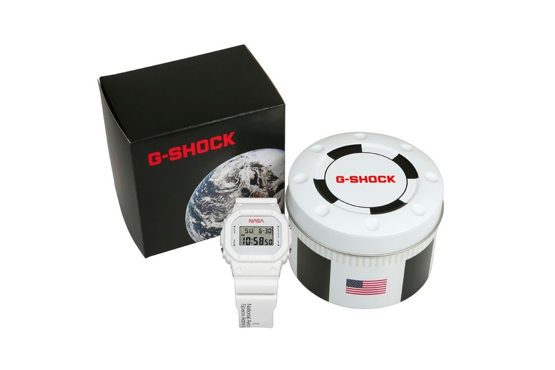 重返月球，G-Shock推出NASA合作款DW5600手表