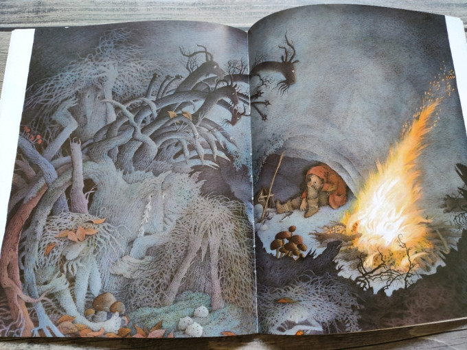 湖北美术出版社绘本/图画书怎么样 绘本《魔法森林的夜晚》_什么值得