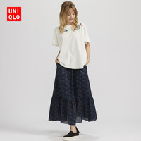 女装(UT)ANNASUI层叠长裙427054优衣库UNIQLO