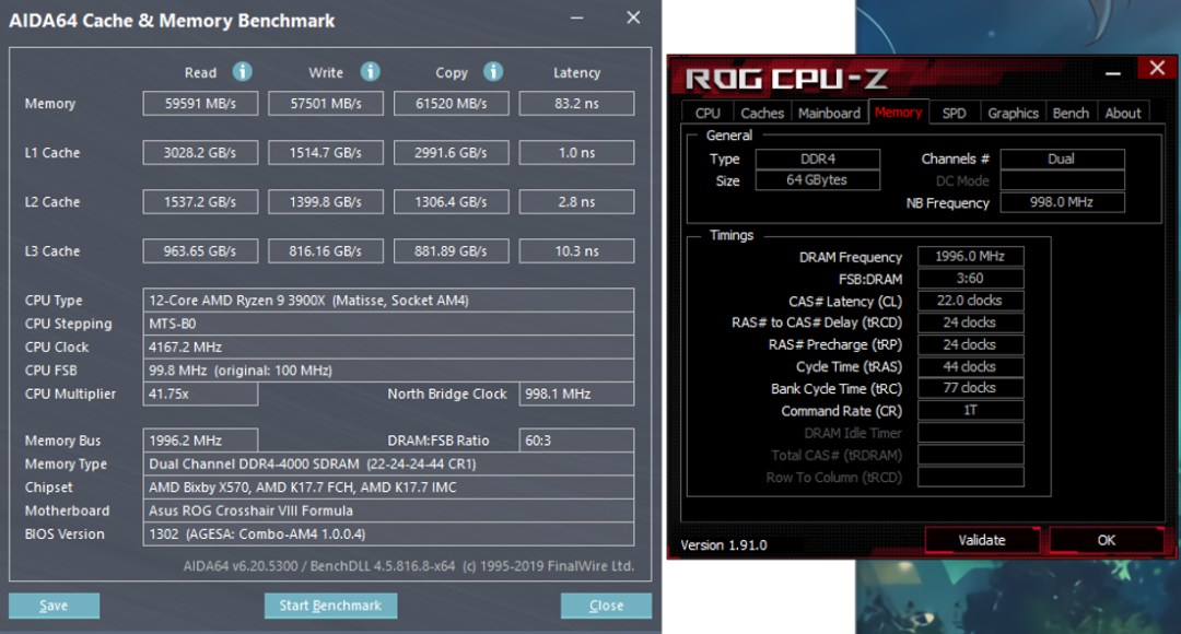 【评测】听说你C盘还没我内存大？HyperX Fury DDR4 3200Mhz 32GBx4测试