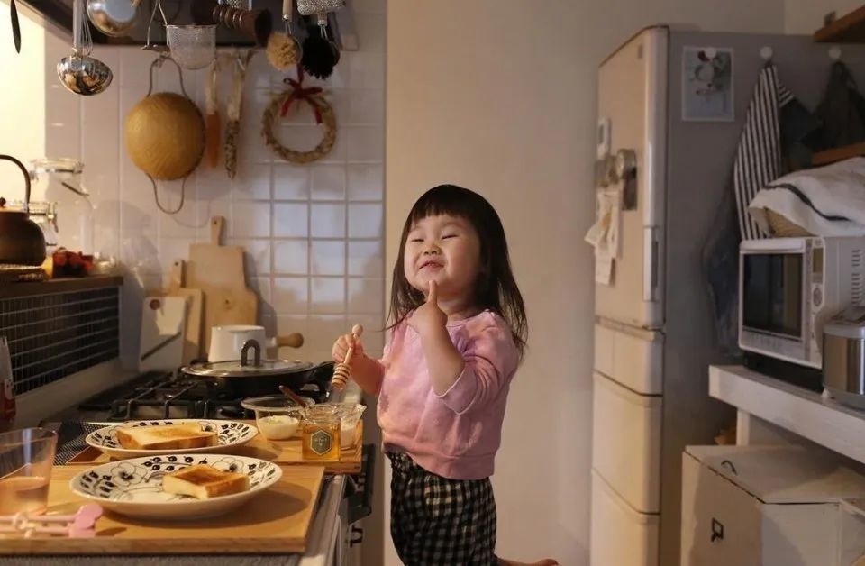 北海道小萌娃の厨房日常​，可爱炸了！