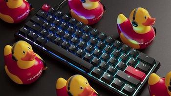 61紧凑键位：金士顿联合魔力鸭发布 HyperX x Ducky One 2 Mini 游戏键盘