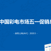 2020年中国彩电市场五一促销总结报告 
