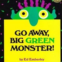 玩转绘本之《Go away, big green monster》