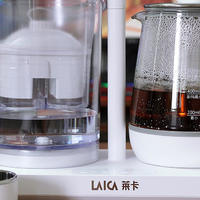 带独立净水壶，一机两用可制作多种茶饮，莱卡净水养生壶体验