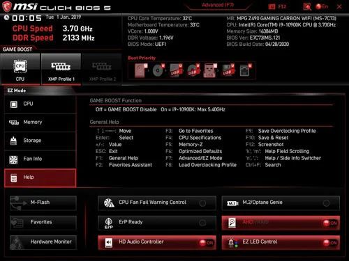 微星MPG Z490 GAMING CARBON WIFI主板评测：更新更快更好的电竞跑车