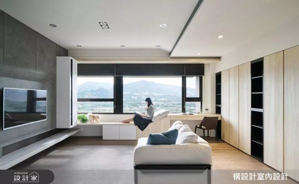 90后小户型这样装,空间扩容率200%:全靠多功能家具,才活得滋润有光